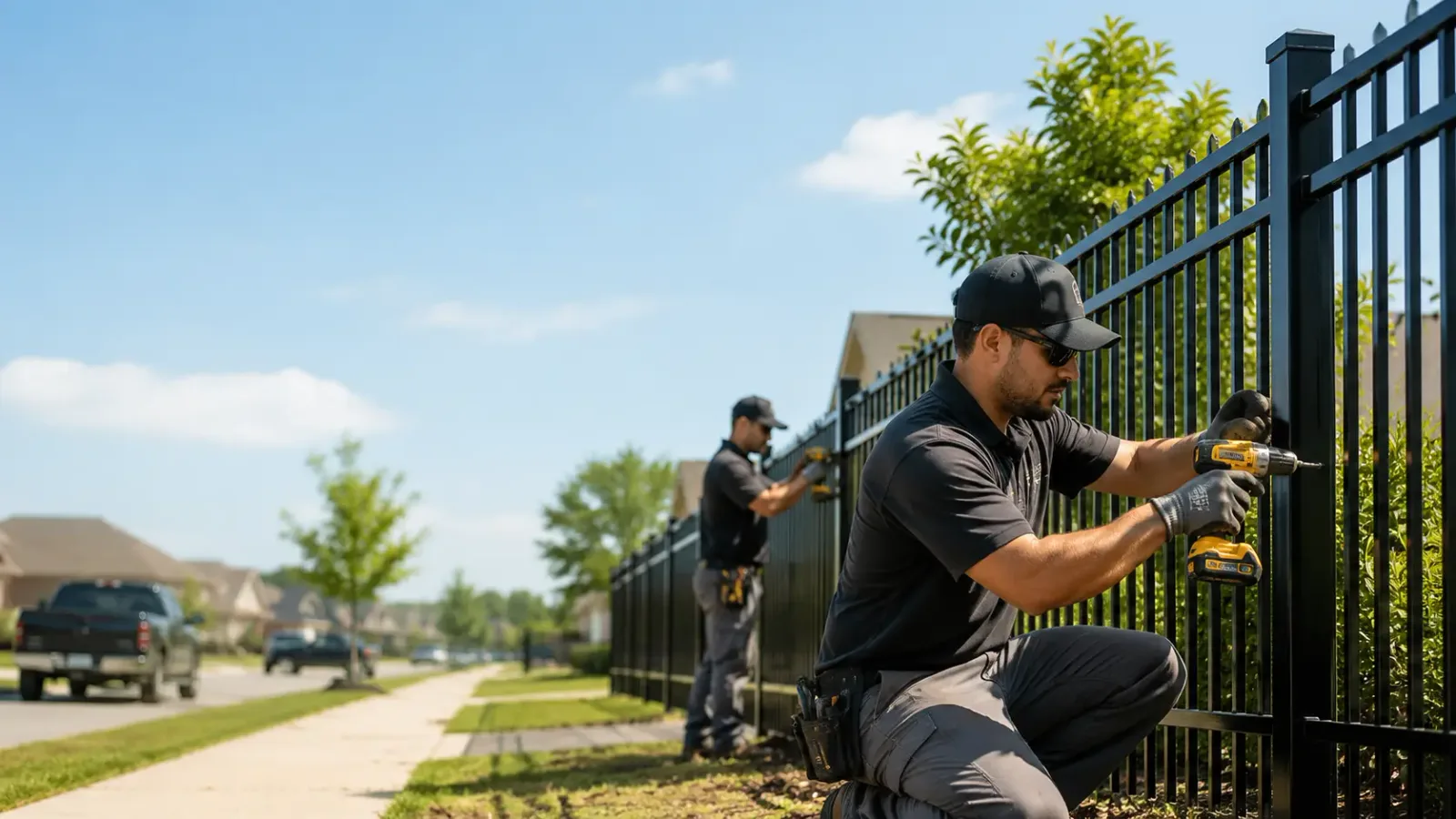 Metal Fence Installation in Alanreed, TX